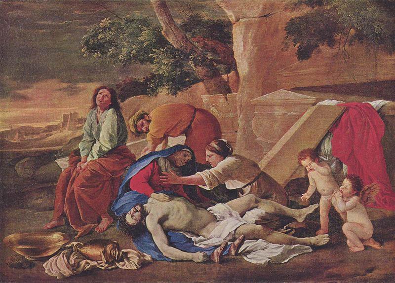 Nicolas Poussin Beweinung Christi Germany oil painting art